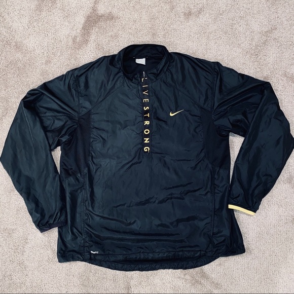 Nike Livestrong Windbreaker Jacket Xl 